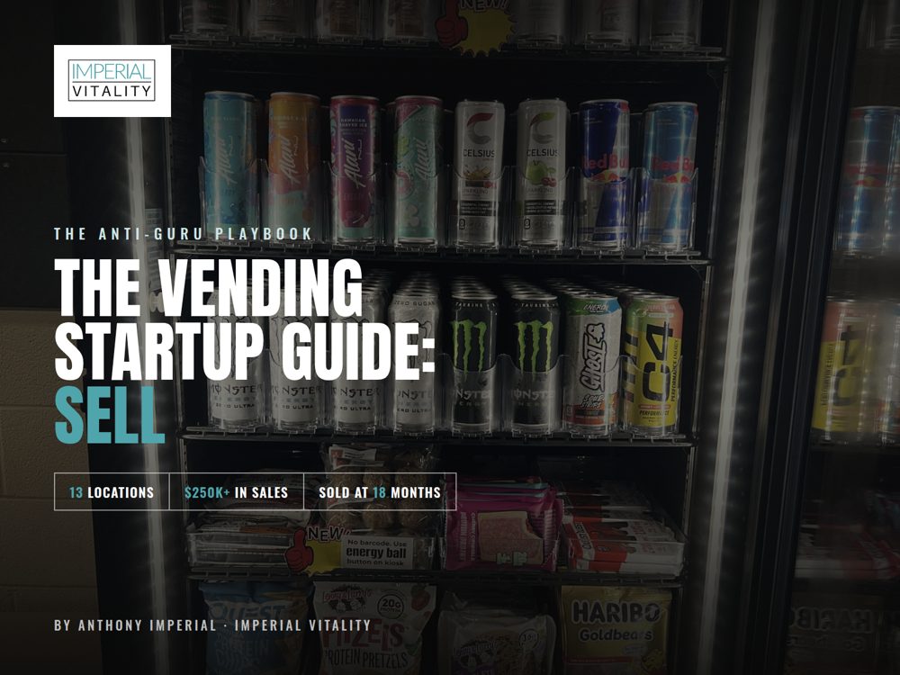 The Vending Startup Guide: Sell